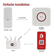 GoSmart Drahtlose Türklingel P5735WS mit WiFi