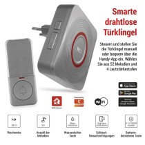 GoSmart Drahtlose Türklingel P5735SS mit WiFi