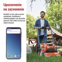 GoSmart Domový bezdrôtový zvonček P5735SS do zásuvky s WiFi