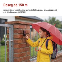 Brezžični hišni zvonec P5727N za vtičnico