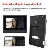 Komplet domačega video domofona GoSmart IP-880A 2WIRE z WiFi