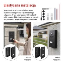 GoSmart IP-880A 2WIRE domowy wideodomofon z WiFi