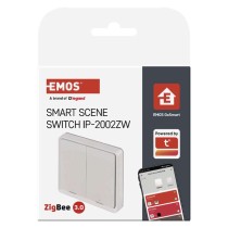 GoSmart Portabler Szenenschalter IP-2002ZW, ZigBee 3.0, 2 Tasten