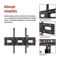 Fix TV falitartó 42–100" (107–254 cm)