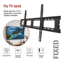 Fix TV falitartó 50–120" (127–305 cm)