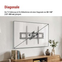 Feste TV-Wandhalterung 50–120" (127–305 cm)