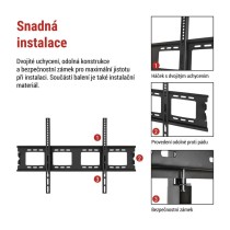Držák fixní pro TV 50–120" (127–305 cm)