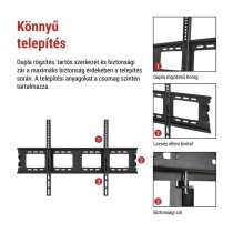 Fix TV falitartó 50–120" (127–305 cm)