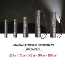 Latarka metalowa CREE LED Ultibright 50, 100lm, 1xAAA