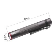EMOS ULTIBRIGHT 50 CREE LED fém zseblámpa, 100lm