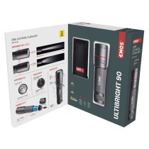 CREE LED nabíjacie kovové svietidlo Ultibright 90, 1200lm