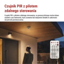 Czujnik ruchu PIR DALI IP54 biały