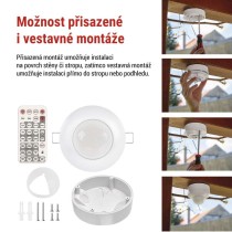 PIR senzor DALI (pohybové čidlo) IP54 bílý