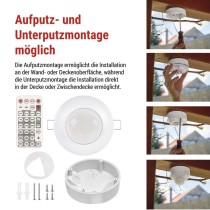 Bewegungsmelder DALI (PIR-Sensor) IP54 Weiss