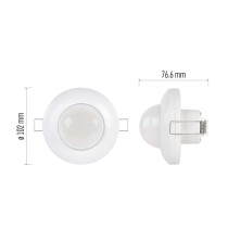 PIR senzor DALI (pohybové čidlo) IP54 bílý