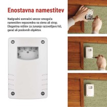 Senzor mraka 1800W IP65 bel