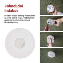 PIR senzor (pohybové čidlo) IP65 2000W, bílé