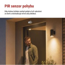 PIR senzor (pohybové čidlo) IP65 1200W, bílé