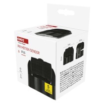 PIR senzor (pohybové čidlo) IP65 1200W, černé