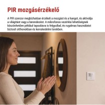EMOS Mozgásérzékelő (PIR) IP20 1200W
