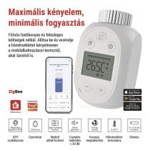 GoSmart Digitális termosztatikus fej P5631S ZigBee 3.0
