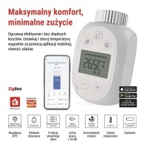 GoSmart Cyfrowa głowica termostatyczna P5631S ZigBee 3.0