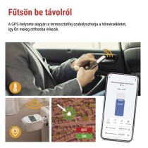 GoSmart Digitális termosztatikus fej P5631S ZigBee 3.0