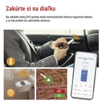 GoSmart Digitálna termostatická hlavica P5631S ZigBee 3.0