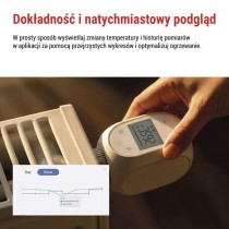 GoSmart Cyfrowa głowica termostatyczna P5631S ZigBee 3.0