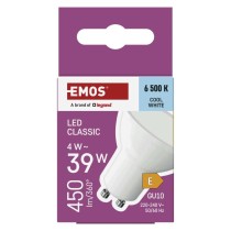 LED žárovka Classic MR16 bílá / GU10 / 4 W (39 W) / 450 lm / studená bílá
