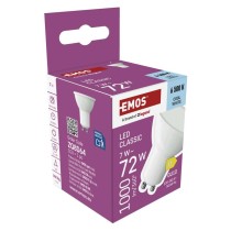 LED žárovka Classic MR16 bílá / GU10 / 7 W (72 W) / 1000 lm / Studená bílá