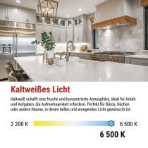 LED Lampe Classic MR16 Weiß/ GU10 / 5,8 W (75 W) / 565lm / KaltWeiß