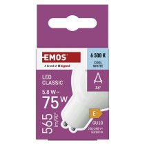 LED žárovka Classic MR16 bílá / GU10 / 5,8 W (75 W) / 565 lm / Studená bílá