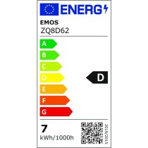 LED žárovka Classic MR16 bílá / GU10 / 7 W (72 W) / 1000 lm / teplá bílá