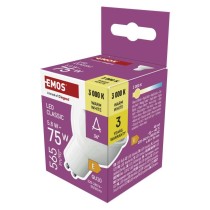 LED žárovka Classic MR16 bílá / GU10 / 5,8 W (75 W) / 565 lm / teplá bílá