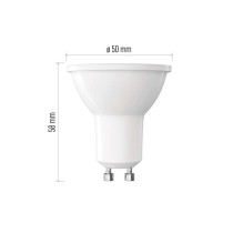 LED žárovka Classic MR16 / GU10 / 7 W  (60 W) / 806 lm / neutrální bílá