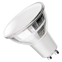LED žárovka Classic MR16 stříbrná/ GU10 / 3 W (32 W) / 345 lm / neutrální bílá