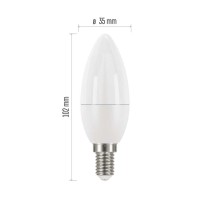 LED žarnica Classic Candle / E14 / 5 W (40 W) / 470 lm / toplo bela