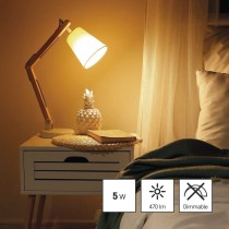 LED žárovka Classic Mini Globe / E27 / 5 W (40 W) / 470 lm / teplá bílá