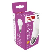 LED žárovka Classic A60 / E27 / 7 W (60 W) / 806 lm / neutrální bílá