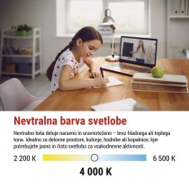 LED žarnica Classic A60 / E27 / 14 W (120 W) / 1901 lm / Nevtralna bela
