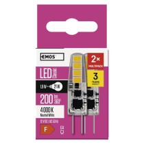 LED žarnica Classic JC / G4 / 1,9 W (21 W) / 200 lm / nevtralno bela