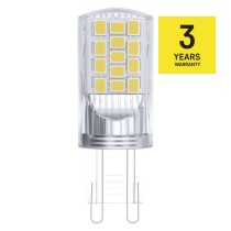 LED žárovka Classic JC / G9 / 4,2 W (40 W) / 470 lm / teplá bílá / stmívatelná