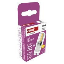 LED lemputė Classic JC / G9 / 2,5 W (32 W) / 350 lm / Neutrali balta