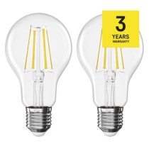LED žárovka Filament A60 / E27 / 5,9 W (60 W) / 806 lm / teplá bílá