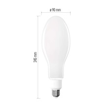 LED žárovka Filament ED90 / E27 / 36 W (327 W) / 6 000 lm / neutrální bílá