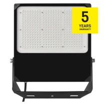 LED reflektor ASIMO 300 W, černý, neutrální bílá