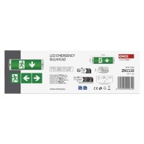 LED-Notleuchte 3W 3H IP65 