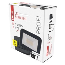 LED reflektor INOVO 10 W, šedý, neutrální bílá