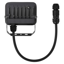LED reflektor INOVO 10 W, šedý, neutrální bílá